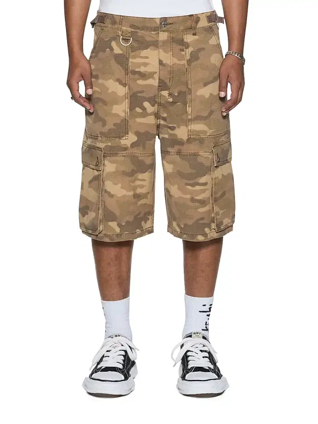 Men's Troop Camouflage Cargo Shorts - Tan Men's Troop Camouflage Cargo Shorts - Tan