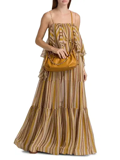 Zimmermann Women's Bohemian Striped Tiered Maxi Dress | Thumbnail 3 Zimmermann Women's Bohemian Striped Tiered Maxi Dress | Thumbnail 3