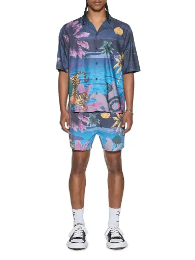Ksubi Men's Moonlight Print Board Shorts | Thumbnail 2 Ksubi Men's Moonlight Print Board Shorts | Thumbnail 2