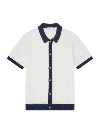 Onia Crocheted Linen Shirt | Thumbnail 1 Onia Crocheted Linen Shirt | Thumbnail 1