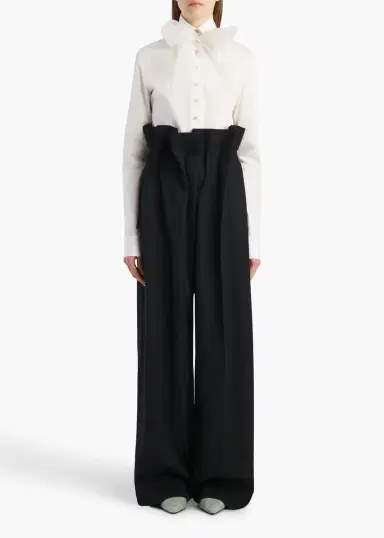 Khaite Ivy Top In Chalk | Thumbnail 2 Khaite Ivy Top In Chalk | Thumbnail 2