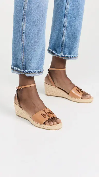 Tory Burch Ines Wedge Espadrilles 50mm Tan | Thumbnail 3 Tory Burch Ines Wedge Espadrilles 50mm Tan | Thumbnail 3
