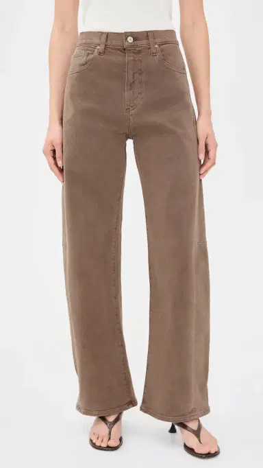 PAIGE Arellia Skimmer Panel Jeans Vintage Canewood | Thumbnail 2 PAIGE Arellia Skimmer Panel Jeans Vintage Canewood | Thumbnail 2