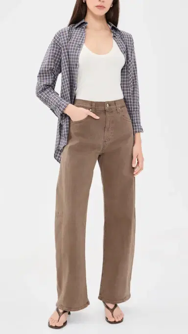 PAIGE Arellia Skimmer Panel Jeans Vintage Canewood | Thumbnail 5 PAIGE Arellia Skimmer Panel Jeans Vintage Canewood | Thumbnail 5