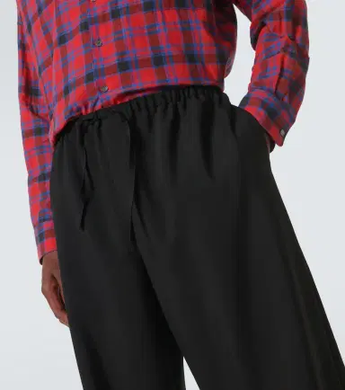 The Row Donatello mid-rise wool wide-leg pants | Thumbnail 2 The Row Donatello mid-rise wool wide-leg pants | Thumbnail 2
