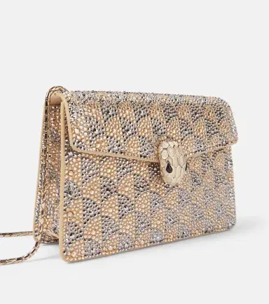 Bvlgari Serpenti Forever Mini embellished crossbody bag | Thumbnail 4 Bvlgari Serpenti Forever Mini embellished crossbody bag | Thumbnail 4
