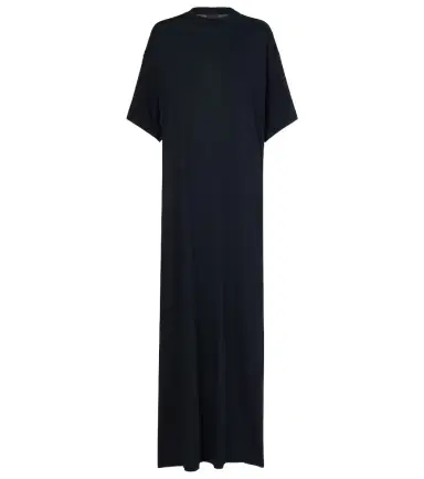 Balenciaga Cocoon cotton jersey maxi dress | Thumbnail 1 Balenciaga Cocoon cotton jersey maxi dress | Thumbnail 1