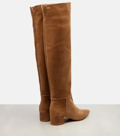 Gianvito Rossi 45 suede over-the-knee boots | Thumbnail 4 Gianvito Rossi 45 suede over-the-knee boots | Thumbnail 4