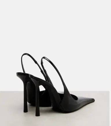 Saint Laurent Vendome 110 leather slingback pumps | Thumbnail 3 Saint Laurent Vendome 110 leather slingback pumps | Thumbnail 3