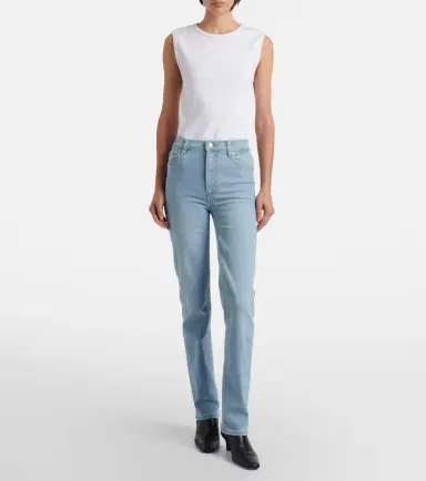 Frame Le Sleek Long straight jeans | Thumbnail 7 Frame Le Sleek Long straight jeans | Thumbnail 7