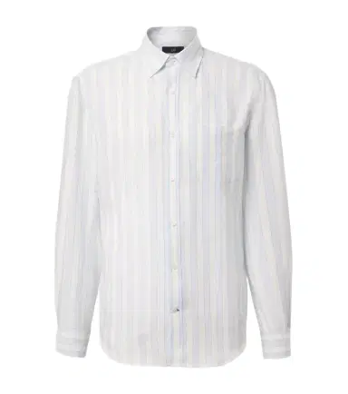 Dunhill Striped linen shirt | Thumbnail 1 Dunhill Striped linen shirt | Thumbnail 1