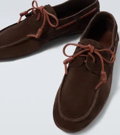 Ancient Greek Sandals Pliario suede boat shoes | Thumbnail 3 Ancient Greek Sandals Pliario suede boat shoes | Thumbnail 3
