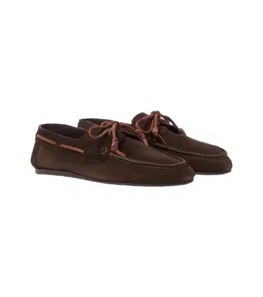 Ancient Greek Sandals Pliario suede boat shoes | Thumbnail 1 Ancient Greek Sandals Pliario suede boat shoes | Thumbnail 1