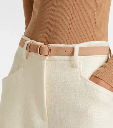 Gabriela Hearst Elster Thin suede belt | Thumbnail 3 Gabriela Hearst Elster Thin suede belt | Thumbnail 3