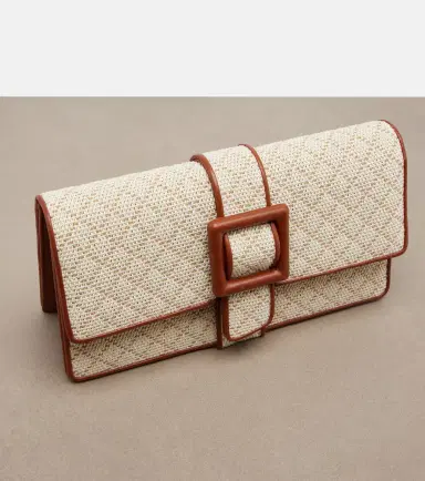 Manolo Blahnik Maycap raffia-effect clutch | Thumbnail 3 Manolo Blahnik Maycap raffia-effect clutch | Thumbnail 3