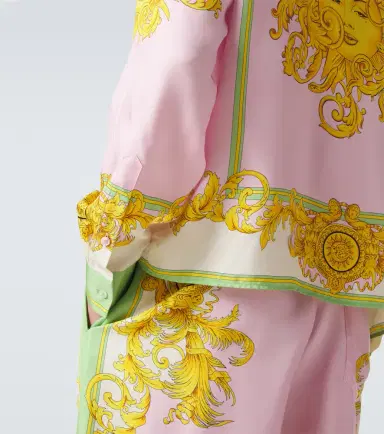 Versace Printed silk shirt | Thumbnail 5 Versace Printed silk shirt | Thumbnail 5