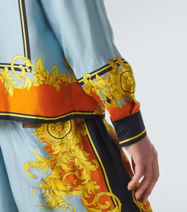 Versace Printed silk shirt | Thumbnail 2 Versace Printed silk shirt | Thumbnail 2