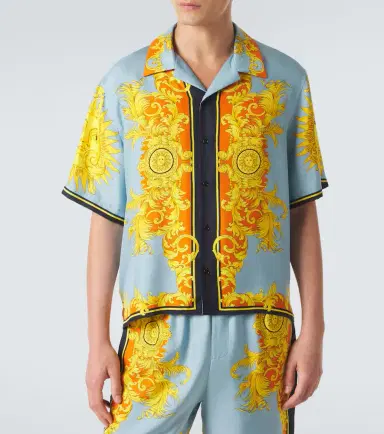 Versace Printed silk shirt | Thumbnail 5 Versace Printed silk shirt | Thumbnail 5
