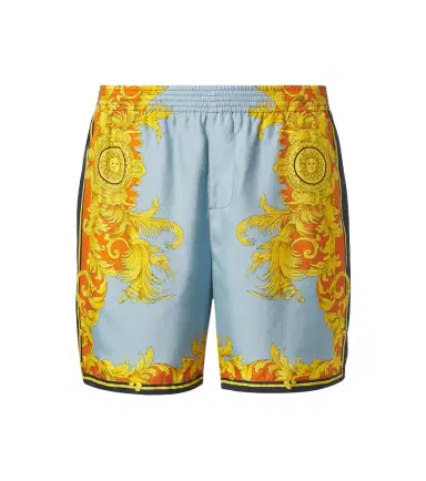 Versace Printed silk shorts | Thumbnail 1 Versace Printed silk shorts | Thumbnail 1