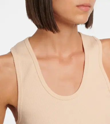 Wardrobe.NYC Wardrobe. NYC Ribbed-knit cotton tank top | Thumbnail 3 Wardrobe.NYC Wardrobe. NYC Ribbed-knit cotton tank top | Thumbnail 3