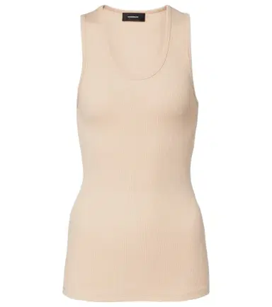 Wardrobe.NYC Wardrobe. NYC Ribbed-knit cotton tank top | Thumbnail 1 Wardrobe.NYC Wardrobe. NYC Ribbed-knit cotton tank top | Thumbnail 1