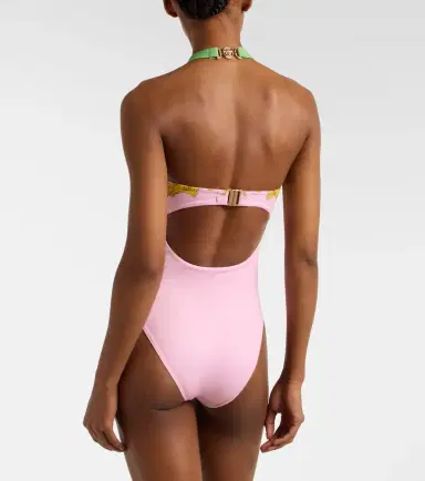 Versace Printed halterneck swimsuit | Thumbnail 5 Versace Printed halterneck swimsuit | Thumbnail 5