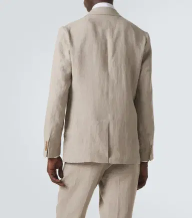 Sunspel Linen blazer | Thumbnail 4 Sunspel Linen blazer | Thumbnail 4