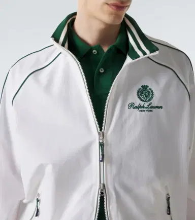 Polo Ralph Lauren Logo cotton-blend track jacket | Thumbnail 2 Polo Ralph Lauren Logo cotton-blend track jacket | Thumbnail 2