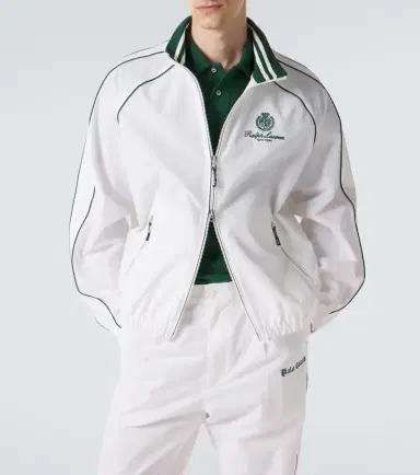 Polo Ralph Lauren Logo cotton-blend track jacket | Thumbnail 4 Polo Ralph Lauren Logo cotton-blend track jacket | Thumbnail 4
