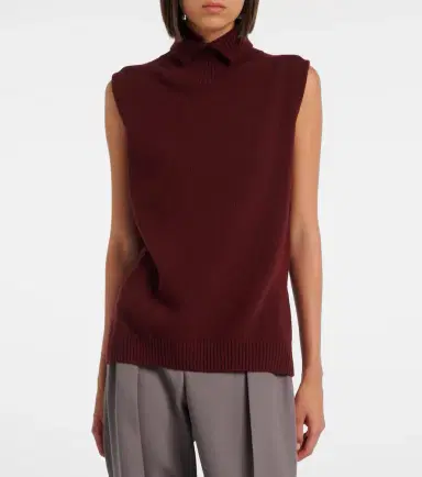 Jil Sander Wool turtleneck sweater vest | Thumbnail 2 Jil Sander Wool turtleneck sweater vest | Thumbnail 2
