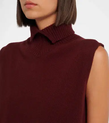 Jil Sander Wool turtleneck sweater vest | Thumbnail 3 Jil Sander Wool turtleneck sweater vest | Thumbnail 3