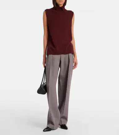 Jil Sander Wool turtleneck sweater vest | Thumbnail 5 Jil Sander Wool turtleneck sweater vest | Thumbnail 5