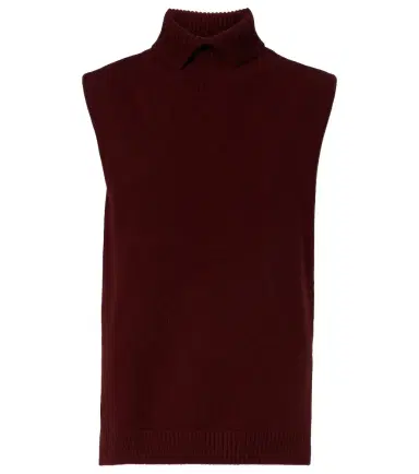 Jil Sander Wool turtleneck sweater vest | Thumbnail 1 Jil Sander Wool turtleneck sweater vest | Thumbnail 1