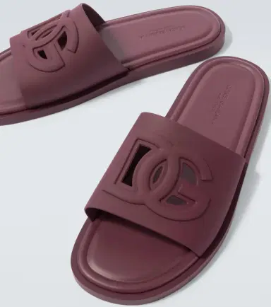 Dolce & Gabbana DG rubber slides | Thumbnail 4 Dolce & Gabbana DG rubber slides | Thumbnail 4