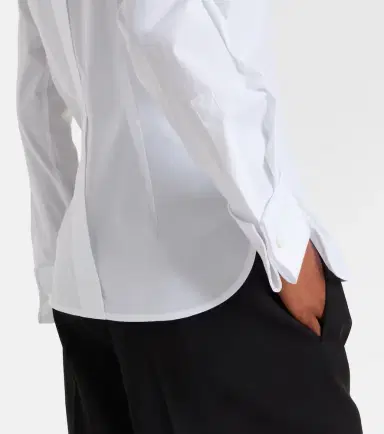 Max Mara Cotton-blend poplin shirt | Thumbnail 5 Max Mara Cotton-blend poplin shirt | Thumbnail 5