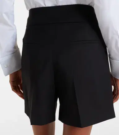 Max Mara Virgin wool shorts | Thumbnail 4 Max Mara Virgin wool shorts | Thumbnail 4