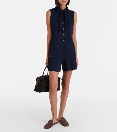 Max Mara Crêpe vest | Thumbnail 5 Max Mara Crêpe vest | Thumbnail 5