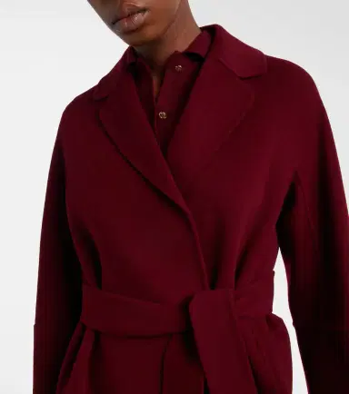 'S Max Mara 'S Max Mara Wool wrap coat | Thumbnail 3 'S Max Mara 'S Max Mara Wool wrap coat | Thumbnail 3
