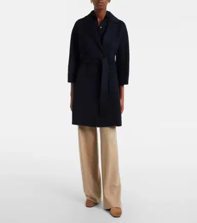 'S Max Mara 'S Max Mara Wool wrap coat | Thumbnail 3 'S Max Mara 'S Max Mara Wool wrap coat | Thumbnail 3