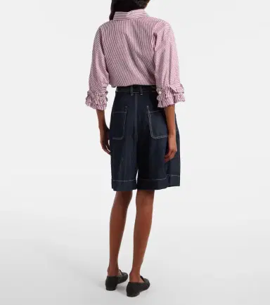 'S Max Mara Quadro denim Bermuda shorts | Thumbnail 4 'S Max Mara Quadro denim Bermuda shorts | Thumbnail 4