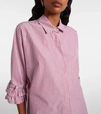 'S Max Mara 'S Max Mara Striped cotton poplin shirt | Thumbnail 5 'S Max Mara 'S Max Mara Striped cotton poplin shirt | Thumbnail 5