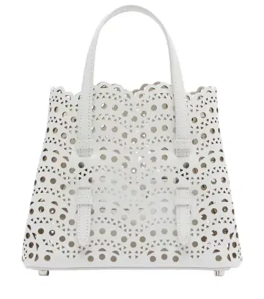 Alaïa Alaïa Mina 20 Vienne leather top-handle bag | Thumbnail 1 Alaïa Alaïa Mina 20 Vienne leather top-handle bag | Thumbnail 1