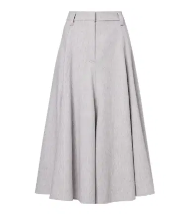 Brunello Cucinelli Virgin wool midi skirt | Thumbnail 1 Brunello Cucinelli Virgin wool midi skirt | Thumbnail 1