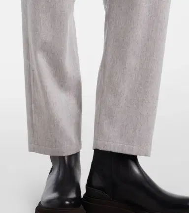 Brunello Cucinelli Monili wool tapered pants | Thumbnail 5 Brunello Cucinelli Monili wool tapered pants | Thumbnail 5