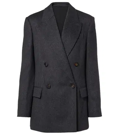 Brunello Cucinelli Double-breasted wool jacket | Thumbnail 1 Brunello Cucinelli Double-breasted wool jacket | Thumbnail 1