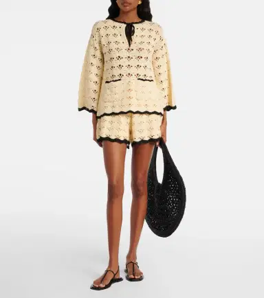 Zimmermann Aster crochet cotton top | Thumbnail 2 Zimmermann Aster crochet cotton top | Thumbnail 2