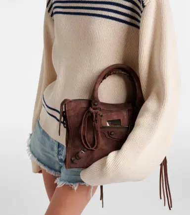 Balenciaga Frayed denim shorts | Thumbnail 5 Balenciaga Frayed denim shorts | Thumbnail 5