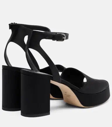 TOTEME Satin platform sandals | Thumbnail 2 TOTEME Satin platform sandals | Thumbnail 2