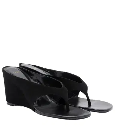 Jude Yaga leather wedge thong sandals | Thumbnail 1 Jude Yaga leather wedge thong sandals | Thumbnail 1