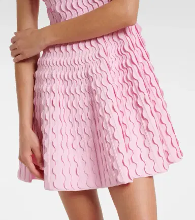 Simkhai Vanna knitted scalloped minidress | Thumbnail 5 Simkhai Vanna knitted scalloped minidress | Thumbnail 5